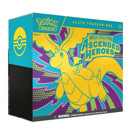 2026 Pokémon Mega Evolution Ascended Heroes Elite Trainer Box